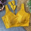 Tew Bollywood Pure Banarasi Silk With Golden Zari Blouse